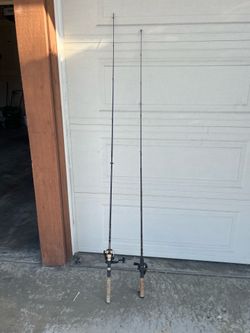 2 Fishing Rod & Reel Combos