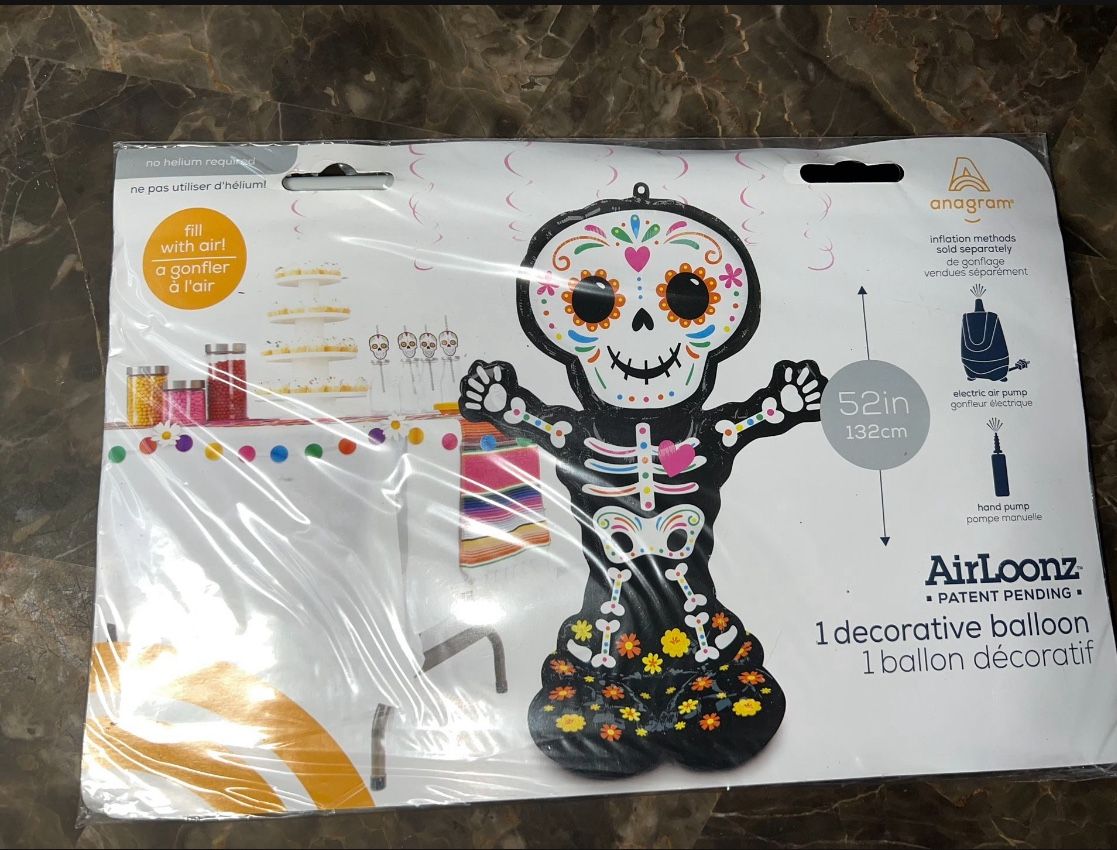 Day Of The Dead. Dia De Los Muertos Airloonz Balloon