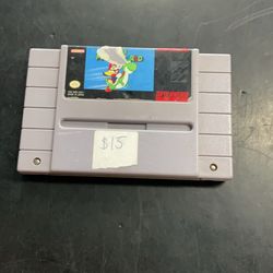Super Mario world Super Nintendo game