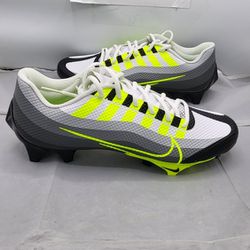 Nike Vapor Edge Speed 360 Grey Volt Football Cleats DQ5110-071 Is multiple Men sizes available 9 Or 10.5