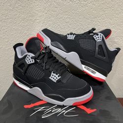 Jordan Retro 4 Bred Size 8.5 Men 2019
