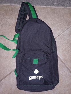 GSACPC Girl Scouts Sling Backpack