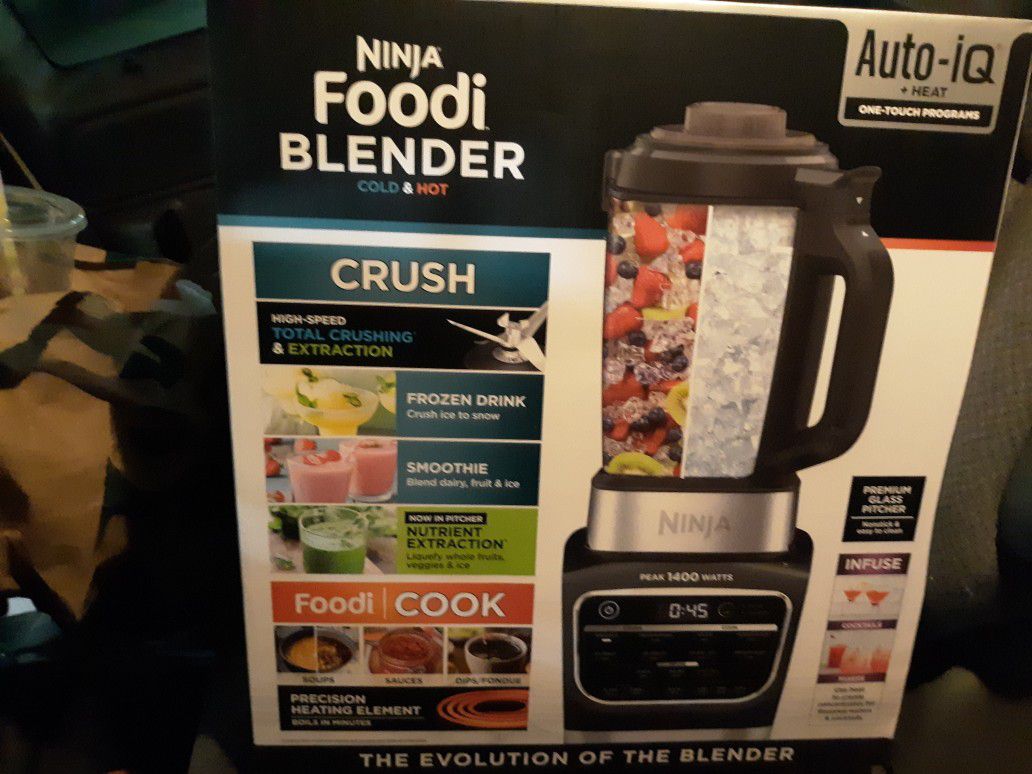 Ninja Foodi Hot & Cold Blender (brand new never used)