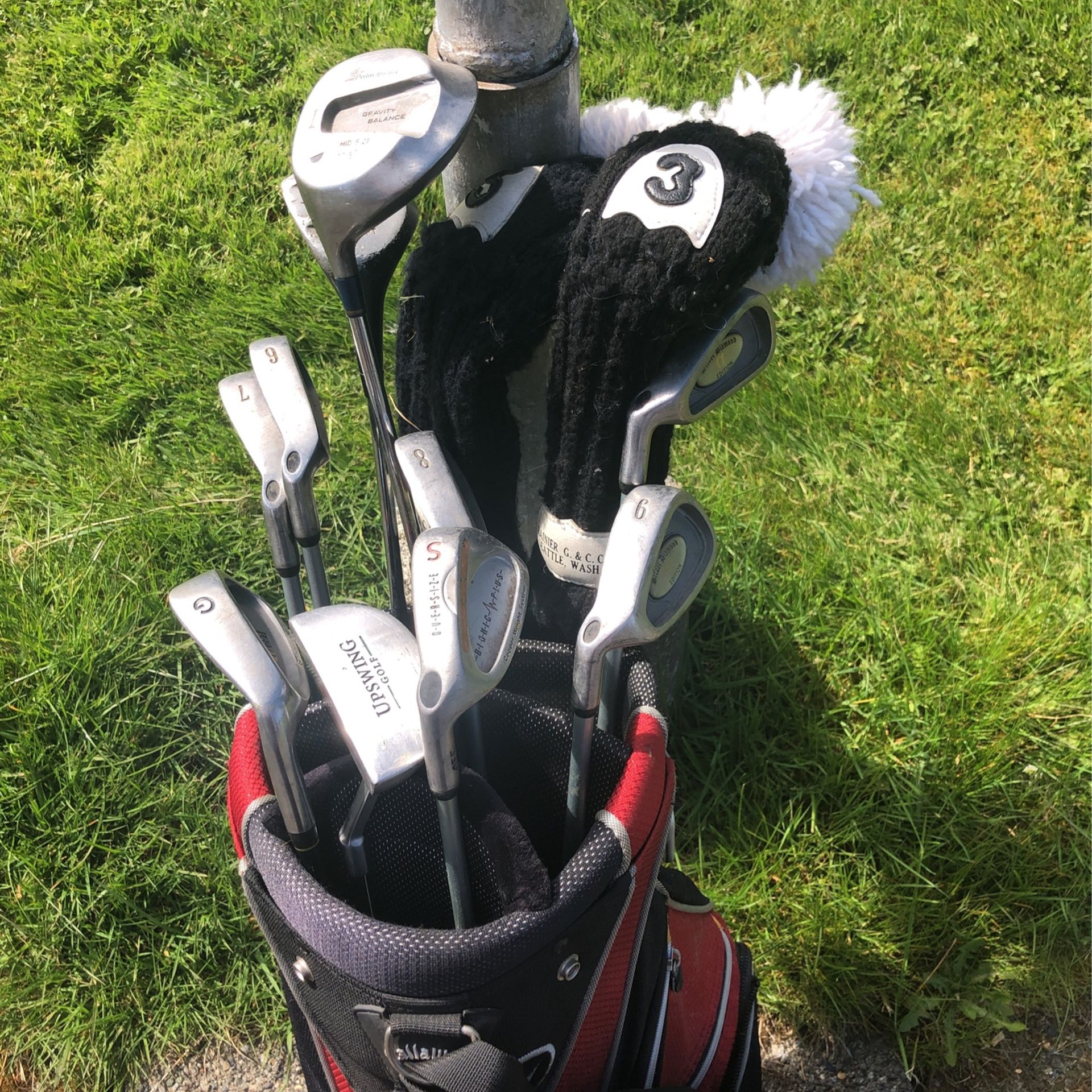 Left Handed Golf Set 12 Clubs And Bag