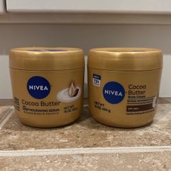 Nivea Cocoa butter body cream 16 oz: $6 each