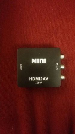 (RCA) Component to HDMI Converter