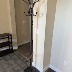 Freestanding Wooden Coat Rack Stand
