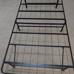 Foldable Metal Platform Bed Frame - Twin