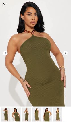 Camila Maxi Dress - Olive