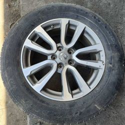 2016 Nissan Pathfinder Tire Assembly OEM 