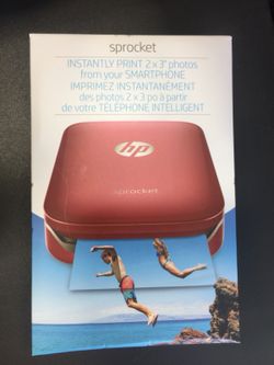 Sprocket smartphone printer