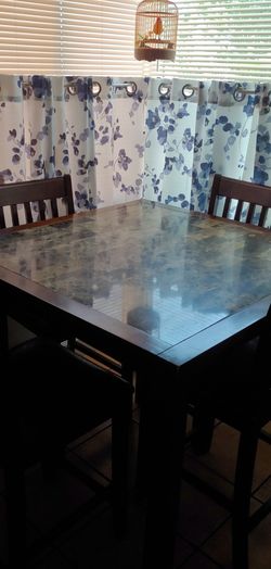 Brown table