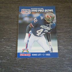 Pro Set Ronnie Lot Card