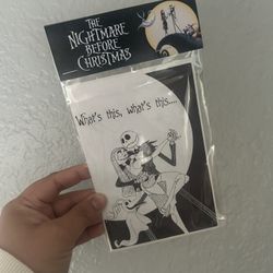 nightmare before christmas Coloring sticker sheets