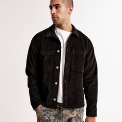 Abercrombie & Fitch Corduroy Shirt Jacket NEW IN BAG