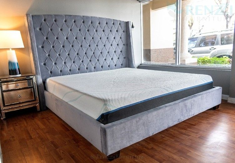 King Bed Frame -: Financing Available