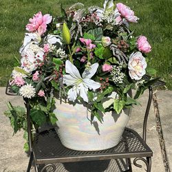 Custom Faux Floral Arrangement