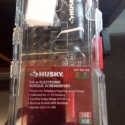 Husky Electronic Torque Screwdriver