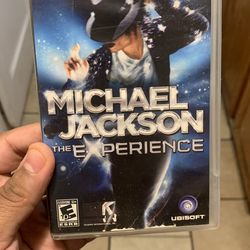 Michael Jackson The Experience PSP Game