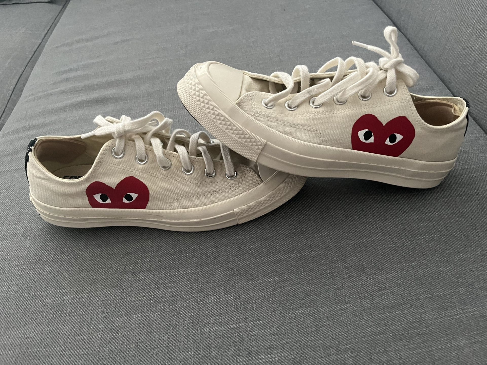Converse CDG (Comme des Garçons) Low “milk” 2023