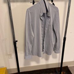 Lululemon Dress Shirt Men’s Size Large Blue