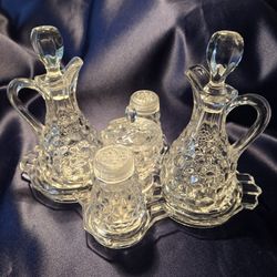 Vintage Condament/Cruet Set