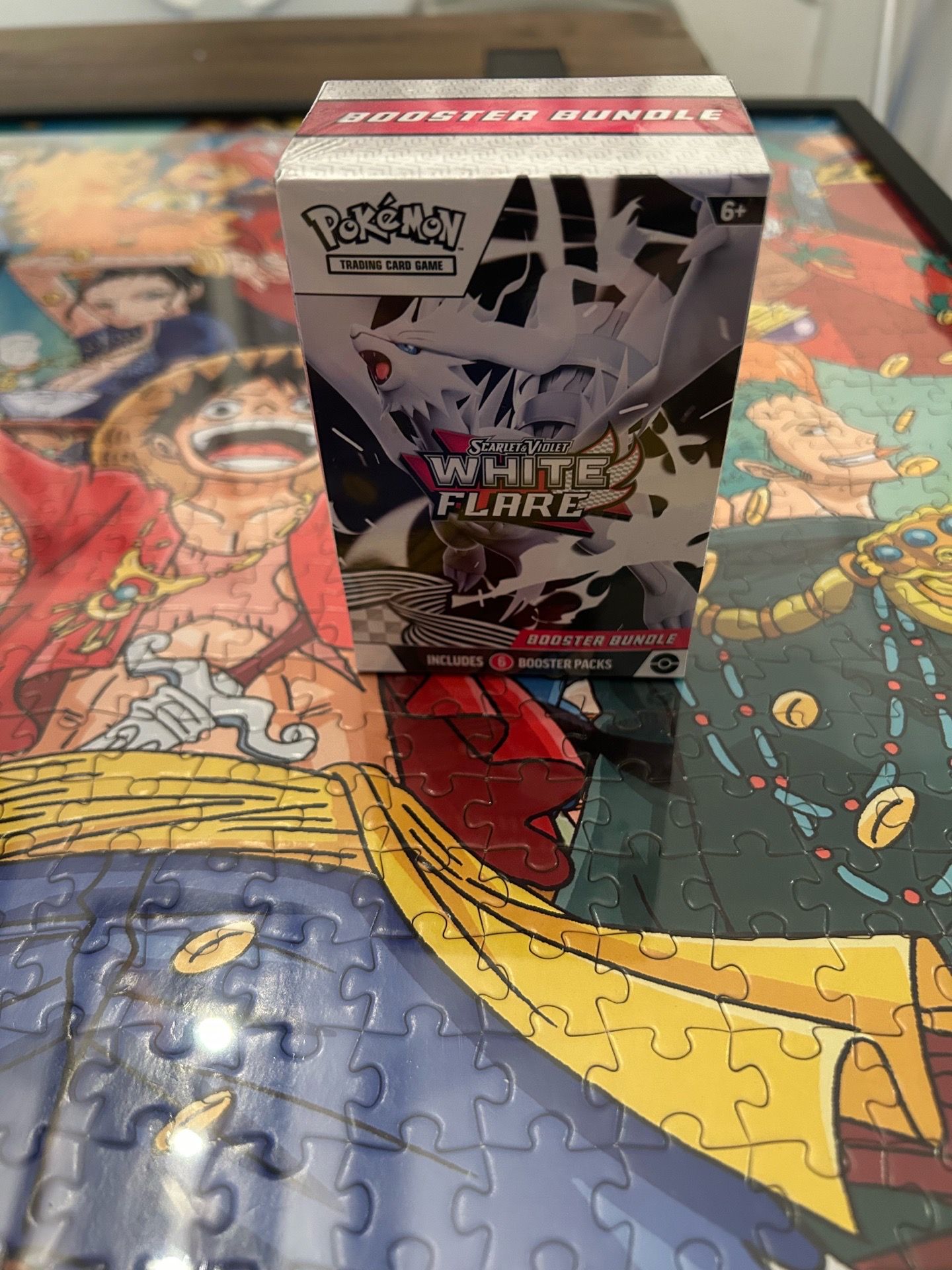 White flare booster packs