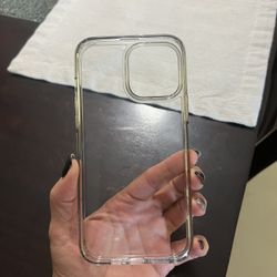 iPhone 13 Pro Max Clear Case - $8!!!