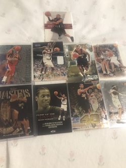 Allen Iverson trading card