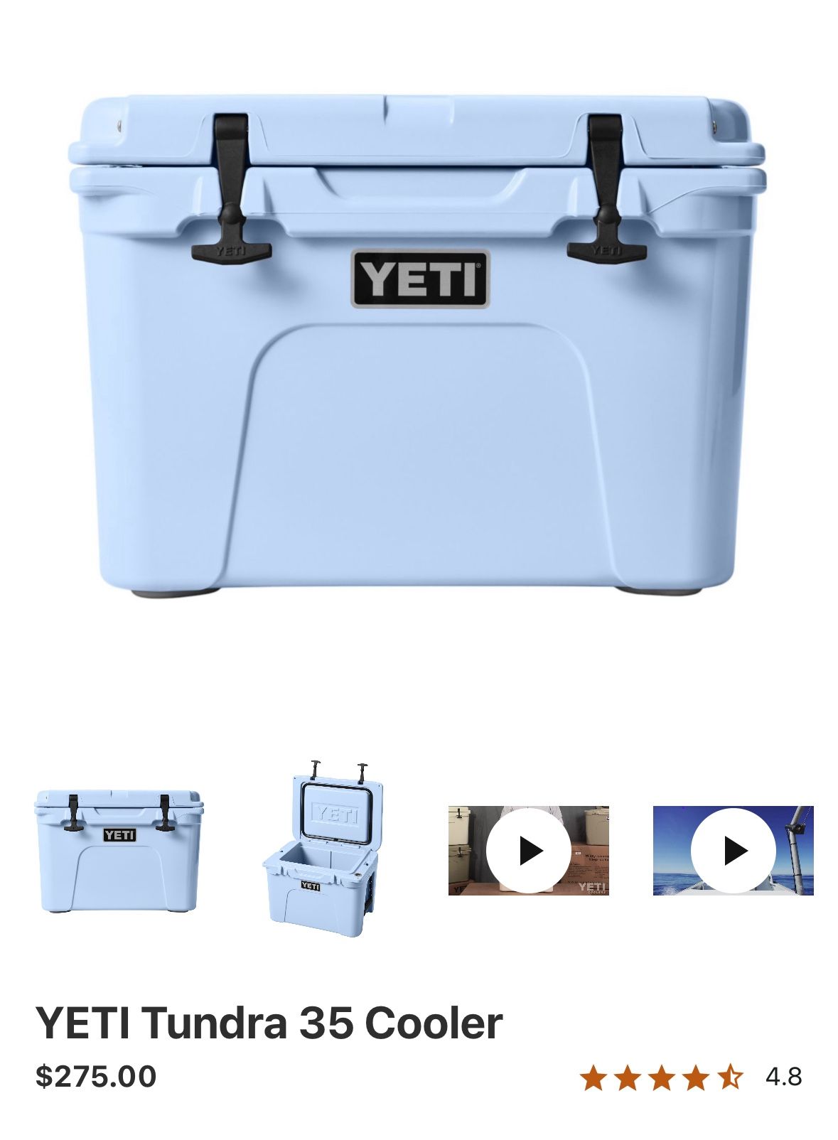 YETI Tundra 35 Cooler 