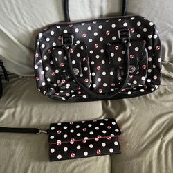 Mini Mouse Purse/wristlet Set 