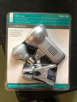 Clip-on lamp