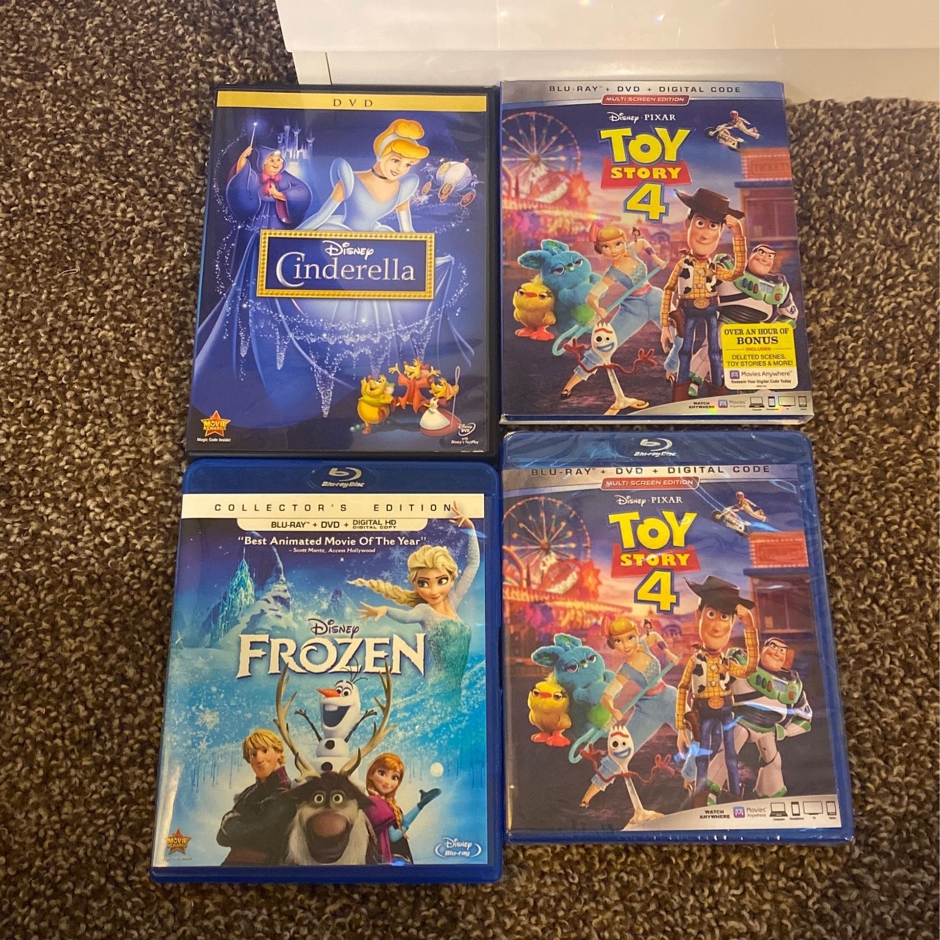 Disney Movie’s (DVD)