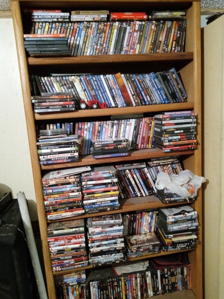 Over 400 DVD's