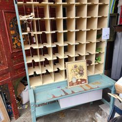 Vintage Mailroom Sorting Station