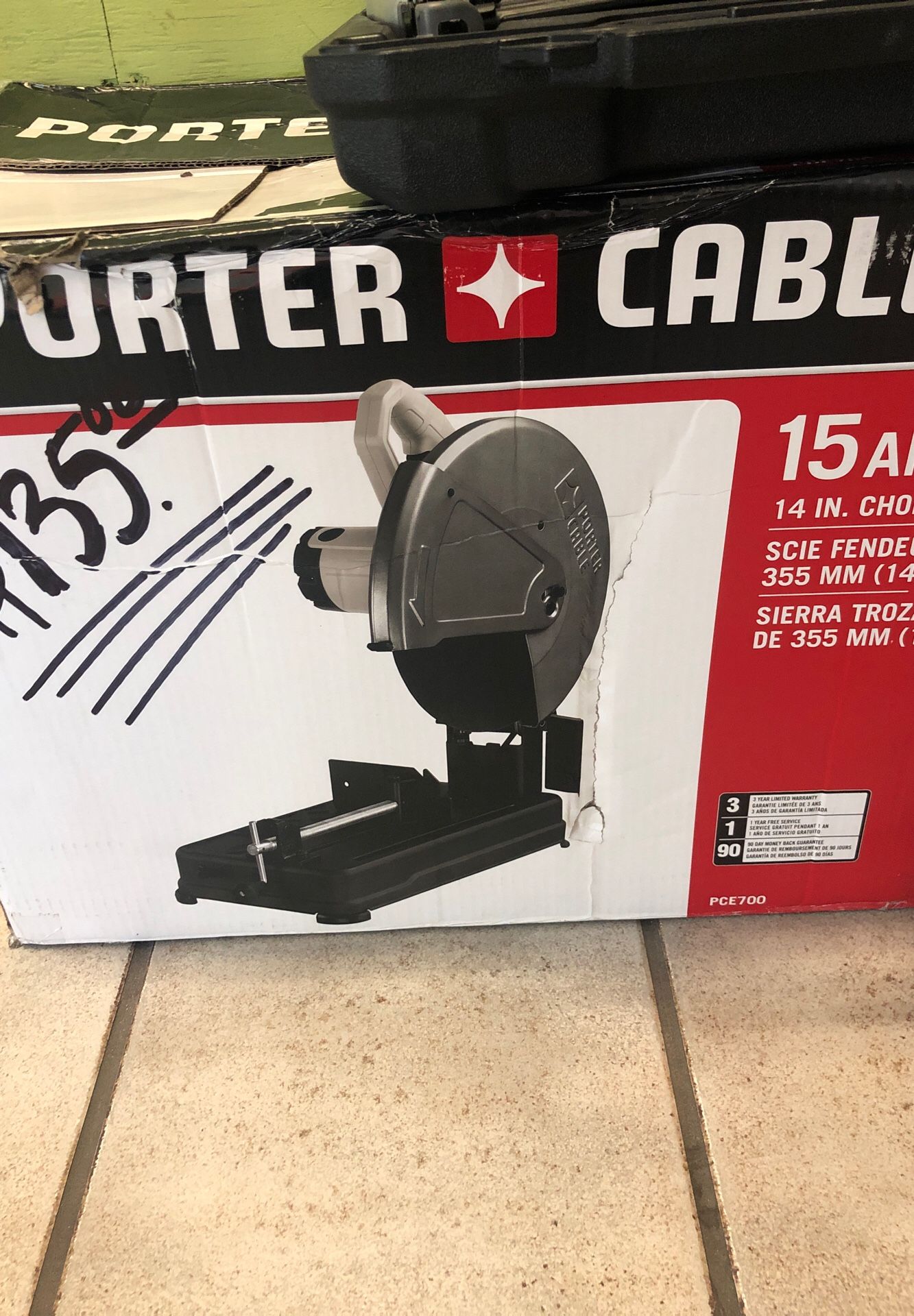 Porter cable chop saw
