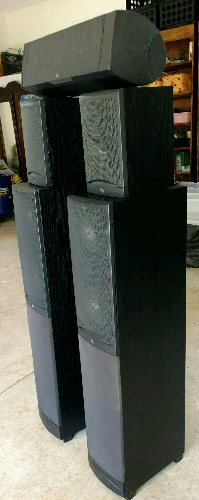 Infinity Surround Sound System w/Reciever