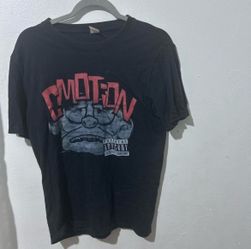 Emotion Graphic T-Shirt Black