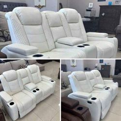 Party Time Power Recliner Loveseat By Ashley 