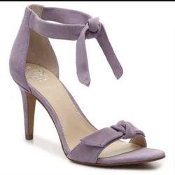 Vince Camuto Camylla Dusty Rose Suede Heels - Size 9.5