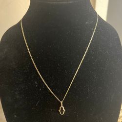 Gold Chain With Charm 