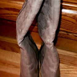 Fergie Size 8 Taupe Boots (medium)