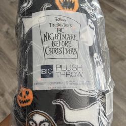Disney The Nightmare Before Christmas Plush Blanket