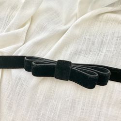 White House black market bow belt size 8p