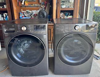 LG ThinQ washer and dryer