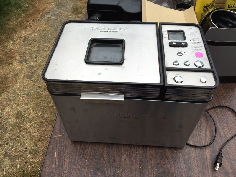 Cuisinart bread maker. Used only a couple times