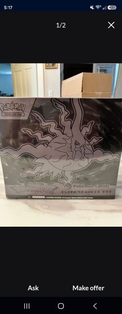 Pokemon Center Pitch Black Etb
