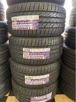🌀🔱 255 40 R 18 vendo llantas nuevas marca American