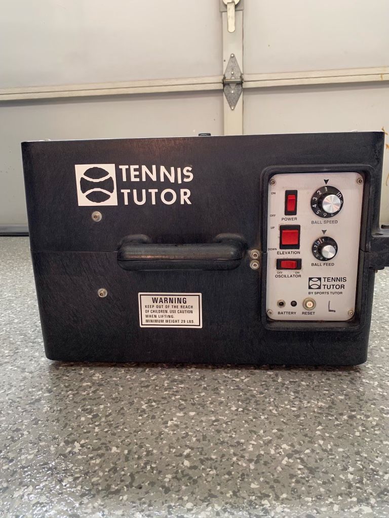 Tennis Tutor Ball Machine for Sale in Glendale, CA OfferUp