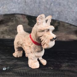 Vintage Burwood Westie West Highland White Terrier Scottish Dog Figurine Statue